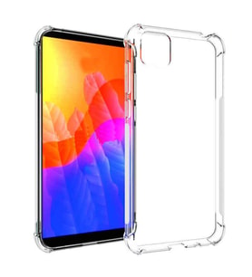 Huawei Y5P Shock Absorbing Darbe Emicili Şeffaf Silikon Kılıf