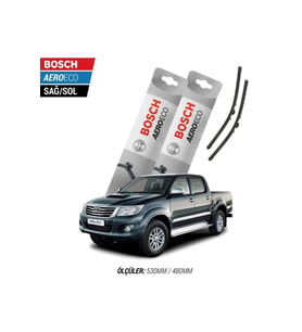 Toyota Hilux 2013 Model Bosch Aeroeco Muz Silecek Takımı