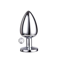 Medium White  Play Jewellery  Metal Plug