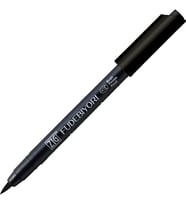 Zig Fudebiyori Brush Pen Fırça Uçlu Kalem 10 BLACK 