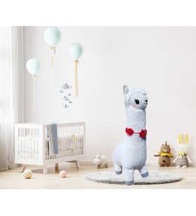 Gran Toys Oyun ve Uyku Arkadaşım Peluş Lama - 70CM (Beyaz)