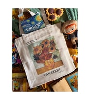 Le Vion vangoghdeğişik2 - Baskılı Bez Çanta 38x42 cm 170 Gr Omuz Çantası Kadın Alışveriş Çantası