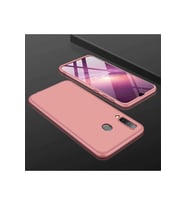 Samsung Galaxy A70 Uyumlu Kılıf Zore Ays Kapak (Rose Gold Altın)