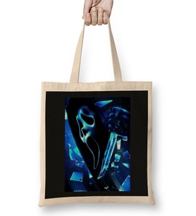 Scream Movie Slasher Film Movie Bez Çanta Uzun Saplı