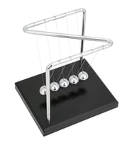 Newton Beşiği Denge Balans Topları Z Stant 14 cm (Karışık)