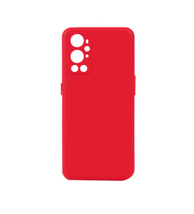 Lexroo One Plus 9 Pro Kılıf Biye Silikon - Kırmızı