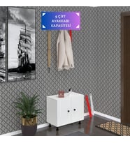 Kenzlife ayakkabılık cimcime3 byzbyz 53*060*32 kapaklı 3 raflı 9 çift ayakkabı kapasitesi