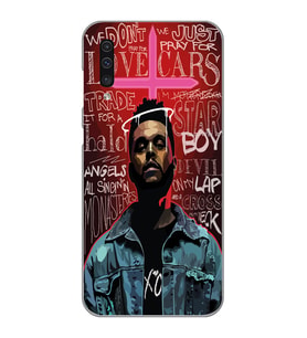 Samsung Galaxy A50 - A30S - A50S Uyumlu The Weeknd Tasarımlı Şeffaf Telefon Kılıfı