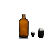 100ml kahverengi cam şişe roll-on şişe, 12 adet, bilye başlıklı şişe, cam şişe, roll-on şişesi, amber şişe