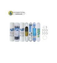 Purefer Açık kasa çift sedimentli Sertifikalı 7li mebransız Şeffaf 4lü mineral+B12 alkali+detox