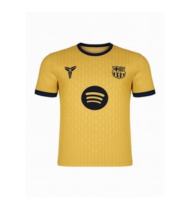 Barcelona B02847 Lamine Yamal  x Kobe Bryant Çocuk Deplasman Forma 25/26  - Sarı - ST02847-Sarı-116