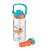 UZSPACE TRITAN PİPETLİ MATARA 2202 680 ML SUNSHINE ORANGE