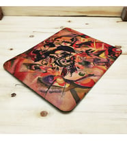 Wassily Kandinsky - Dikdörtgen Mouse Pad Bilek Destekli 1