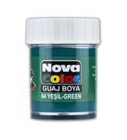 Yeşil Guaj Boya 25 ml 1 Adet Nova Color Su Bazlı 25 ml Guaj Boya Yeşil 1 Adet