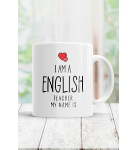 English Teacher Kupa Bardak