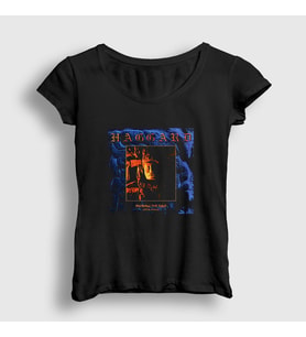 Presmono Kadın Siyah Gods Haggard T-Shirt 79668tt