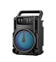 Torima Greatnice GTS-1360 Bluetooth RGB Hoparlör USB / TF Kart / FM Radyo (Siyah-Siyah)