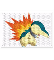 Pokemon Cyndaquil Puzzle 240 Parça Yapboz
