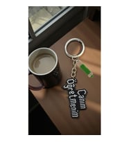 Miyuki Boncuk El Yapımı Canım Öğretmenim ve Yeşil Kalem Anahtarlık/Çanta Süsü (Çok Renkli)