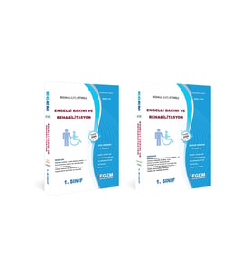 Egem Yayınları Aöf Engelli Bakımı Ve Rehabilitasyon 1.sınıf 1 Ve 2. Yarıyıl Set (Çok Renkli)