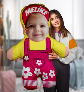 eJOYA Kişiye Özel Kız & Erkek Oyun Arkadaşım Peluş Oyuncak 100cm 112289 (Pembe)