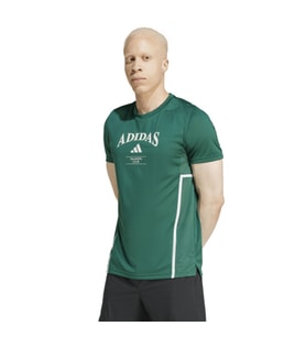 Adidas JE8230 D4T Heritage Erkek Spor Tişört (Yeşil)