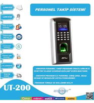 ZKTECO SF200 PERSONEL TAKİP SİSTEMİ PDKS PROGRAM DAHİL