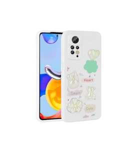 Xiaomi Redmi Note 12 Pro 4G Uyumlu Kılıf Kabartma Figürlü Parlak Zore Toys Silikon Kapak