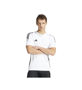 adidas Tiro24 Jsy Erkek Futbol Antrenman Tişörtü IS1019 Beyaz