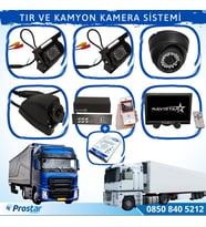 Tır Ve Kamyonlar Için Uzaktan İzlemeli 4 Kameralı 320 Gb Harddisk Kamera Seti