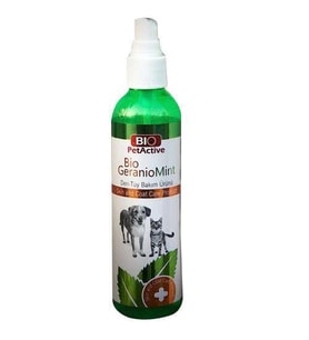Bio Pet Active Geranio Mint Kedi ve Köpek Deri ve Tüy Bakım Spray 100 ML