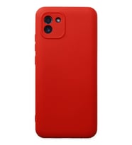 Galaxy A03 Kılıf Nano içi Kadife Silikon - Kırmızı