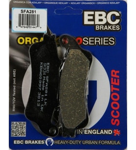 Ebc Sfa281 2006-2009 Honda FJS 400 Silverwing Uyumlu Ön Fren Balatası Organik Ba