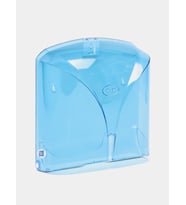 Titiz TP-267 Z Katlama Kağıt Havlu Dispenseri Aparatı - Şeffaf Mavi - Plastik - 28 Cm. - 1 Adet