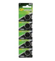 Gp Cr2025 3 V Lityum 5'li Para Pil