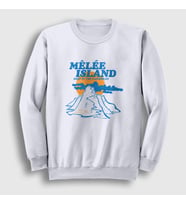 Presmono Unisex Beyaz Melee Guybrush Threepwoo Monkey Island Sweatshirt 492208tt (Beyaz)