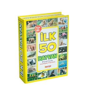 1352FlashCardsİlk50Hayvan-Dıytoy