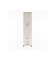 Hyperion Dolap 5 Raflı 3 Çekmeceli 2 Kapaklı 60x44x243 Çam-Aytaşı