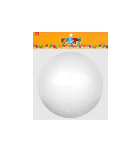 Puti Köpük Top 15 cm Tekli Paket