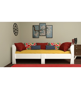 Oval Kenar MDF Sedir Karyola-Oyun Alanı