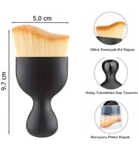Yumuşak Kıllı Temizlik Fırçası,Araç Içi Detaylı Temzlik Fırçası (Yumusak Kıllı)