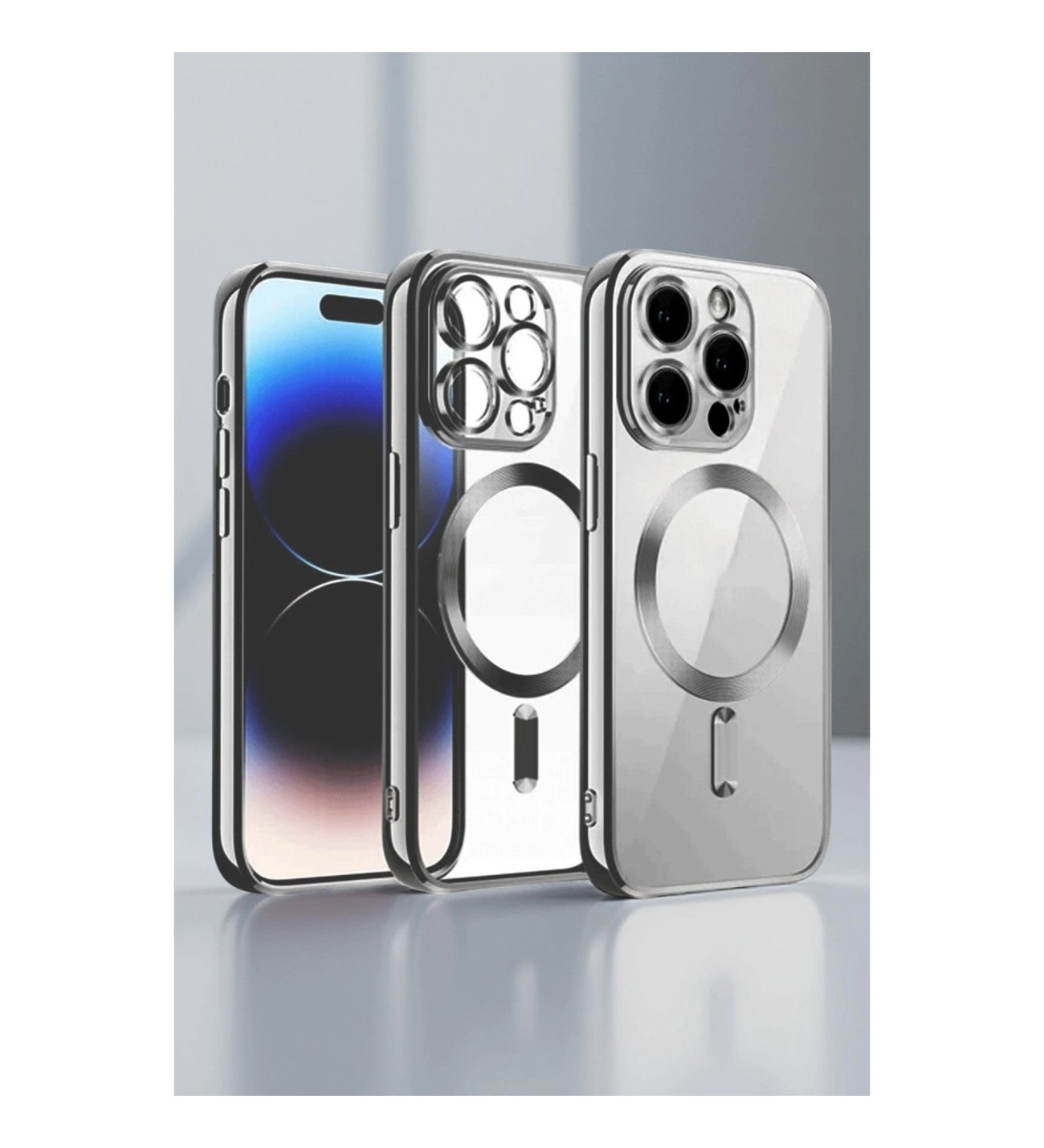 iPhone 13 Pro Max Kılıf Kross Magneticsafe Kapak - Rose
