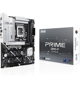Asus Prime Z890-P Intel Z890 Lga1851 Ddr5 8400 Dp Hdmi Type-C 4X M2 Usb3.2 Aura Rgb 2.5Gbit Lan Atx