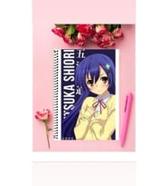 Shiori Itsuka Anime Defter 1 Adet Özel Tasarım A4 Boyutu Telli Çizgili Defter 21*29 Cm