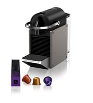 Nespresso C62  Pixie Titan Kahve Makinesi,Gri