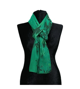 e38 EL İŞÇİLİĞİ KADIN RENKLİ EBRU ŞAL 176*70 cm- Ş0145