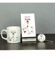 Dentist Üçlü Set (Kupa + Telefon Standı + Anahtarlık)