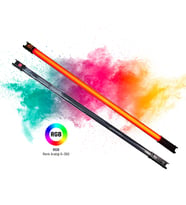 Gdx TB-100 RGB 45W Youtube Canlı Yayın Arka Plan Renkli Dolgu Işığı Led Tüp Işık (Uzunluk: 100 cm)