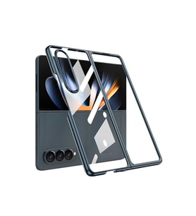 Samsung Galaxy Z Fold 4 Uyumlu Kılıf Zore Full Camlı Kıpta Kapak