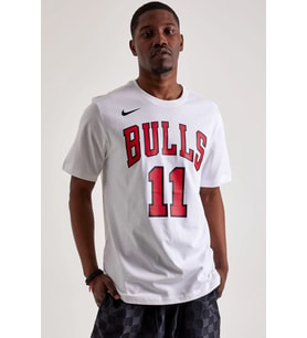 Nike NBA Chicago Bulls DeRozan Unisex Tee Baskılı Erkek Günlük Tişört Beyaz